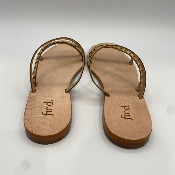 FIND. DIAGONAL WOMEN'S WEAVE MULE SANDALS - Picture 3 of 9